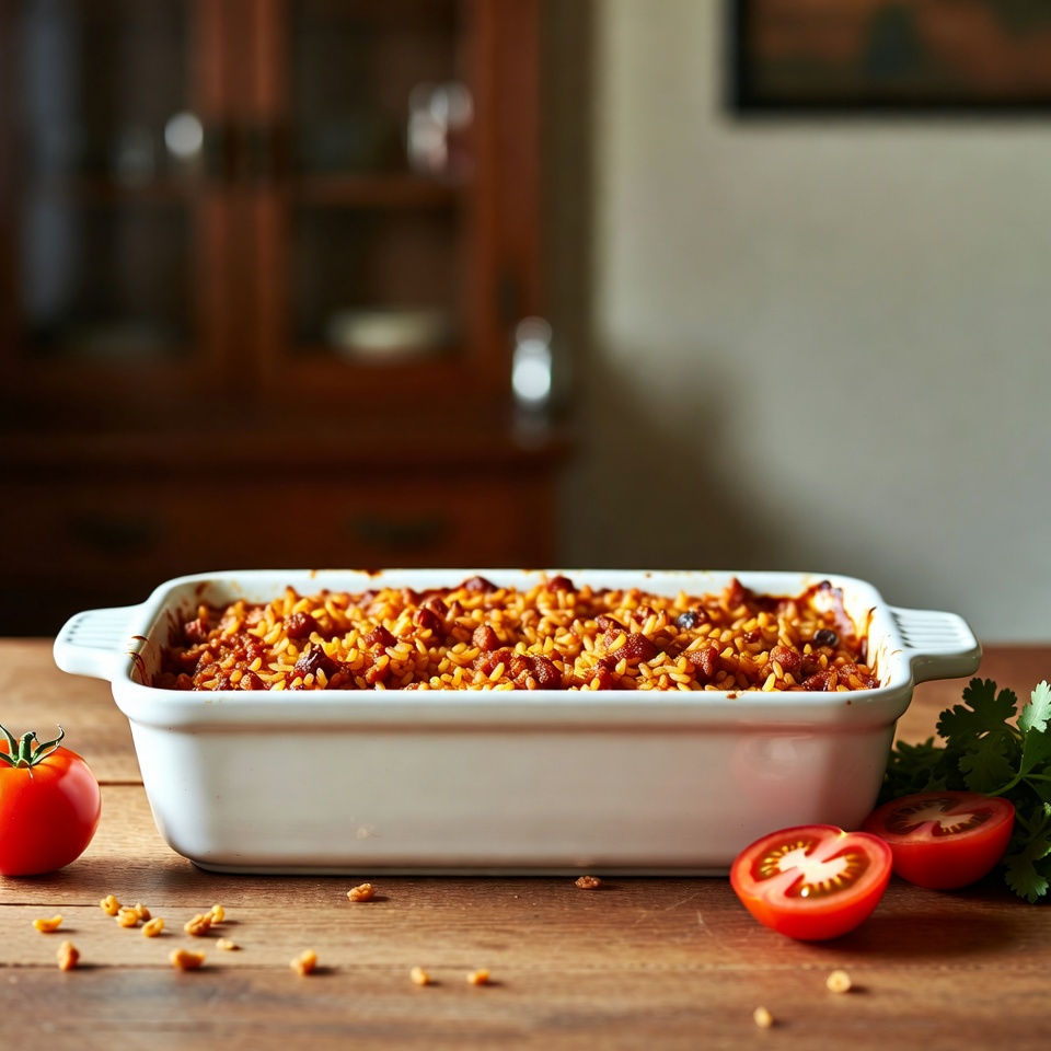 Mexican Brown Rice Bake – Gluten Free