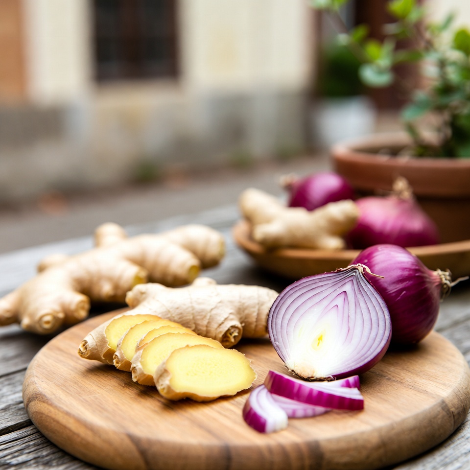 Boost Your Health with Ginger & Red Onion Remedy