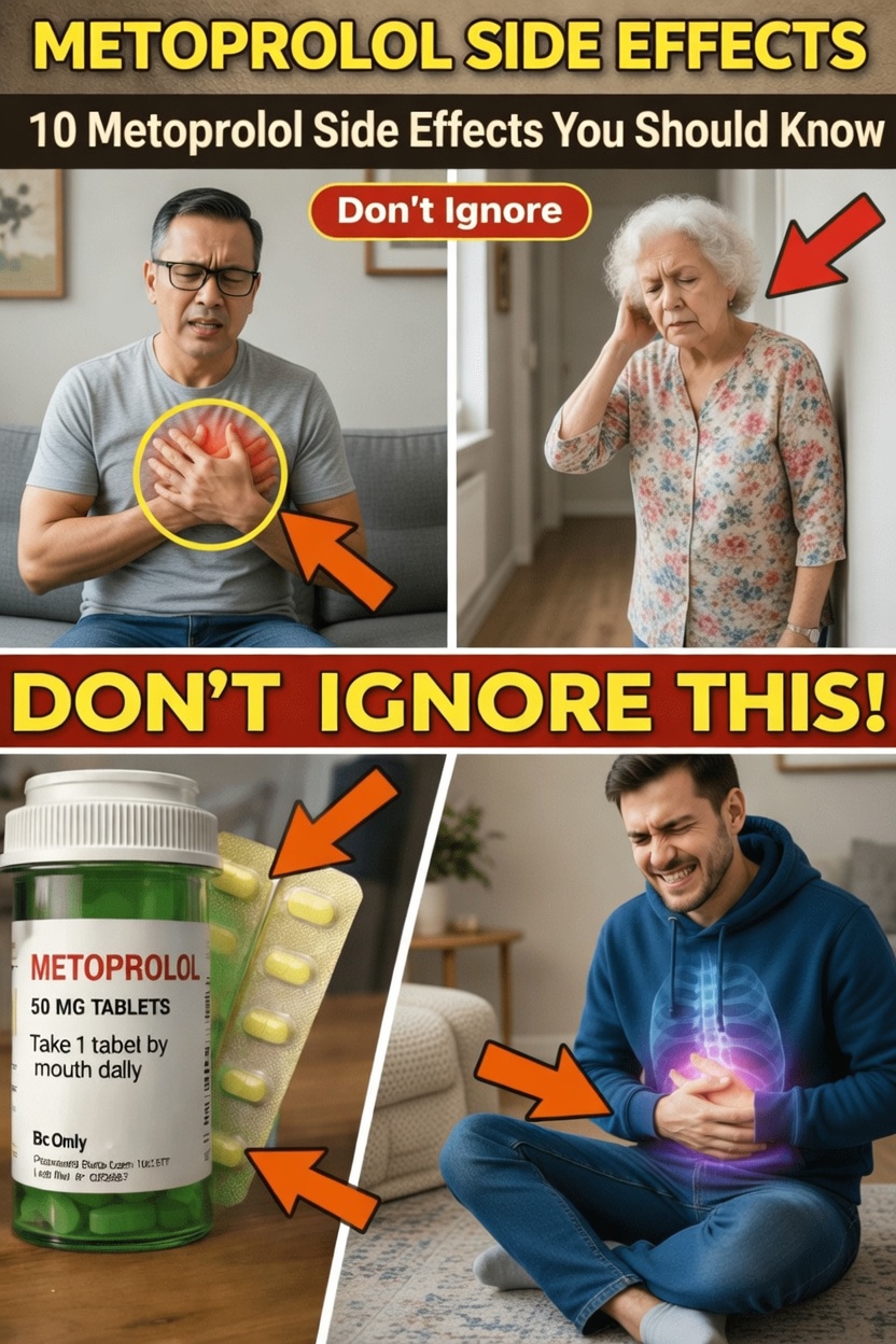 What Are the Most Common Side Effects of Metoprolol? 10 Things Every Patient Should Understand