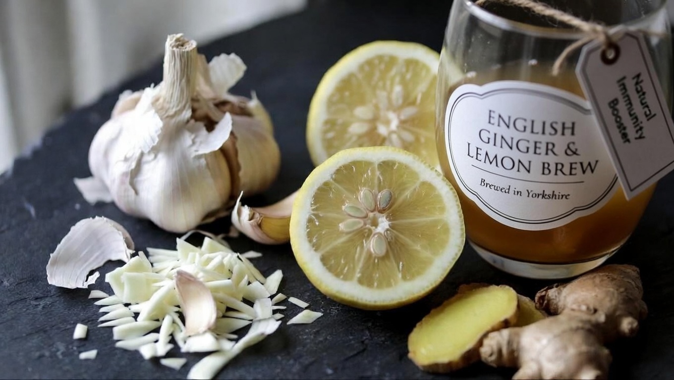 A Simple Bedtime Habit: Exploring a Garlic, Lemon, and Ginger Mixture for Heart Health Support