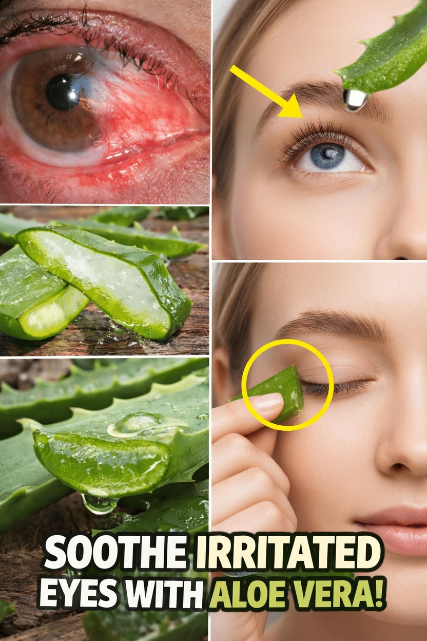 Aloe Vera for Eye Comfort: Everyday Habits to Soothe Redness, Dryness, and Daily Irritation Safely