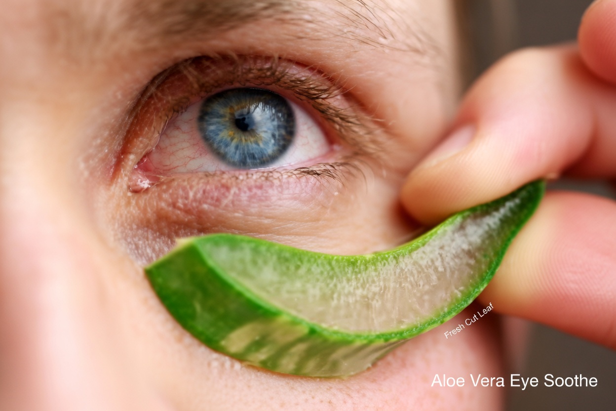 Aloe Vera for Eye Comfort: Everyday Habits to Soothe Redness, Dryness, and Daily Irritation Safely