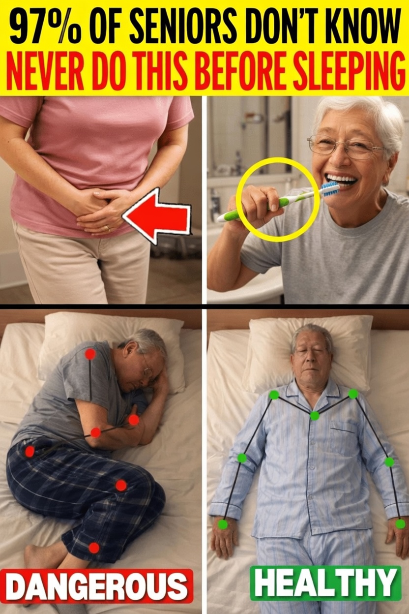 Are These Common Sleeping Positions Putting Seniors at Risk? Simple Changes to Try Tonight