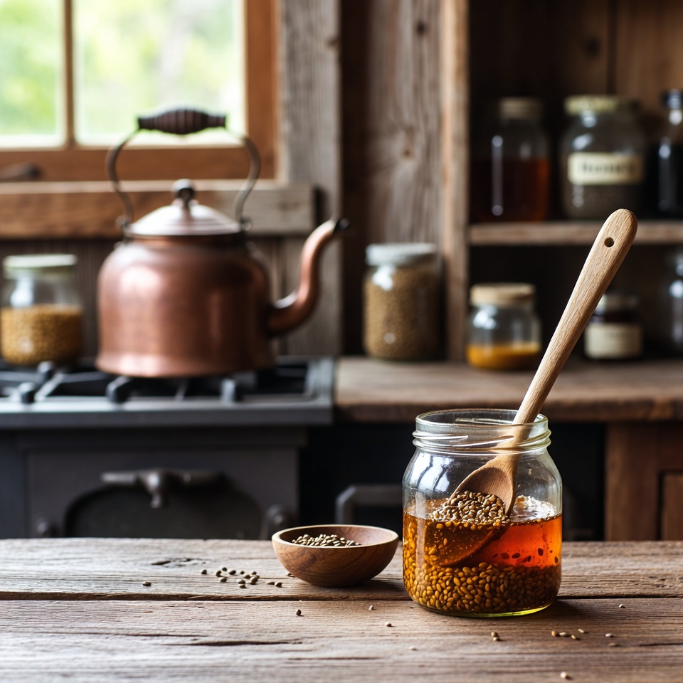 Grandmother’s Secret Energy Booster: Seeds & Honey Mixture!