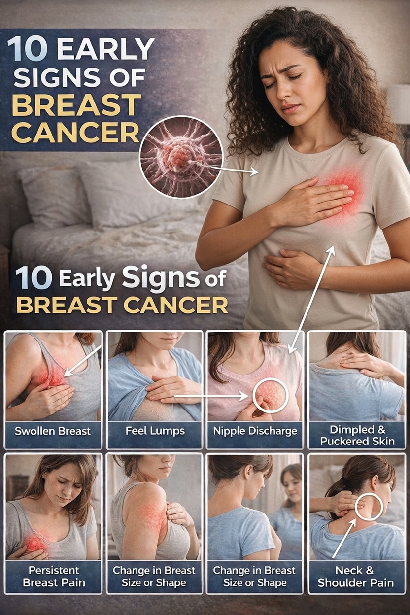 10 Warning Signs of Breast Cancer You Should Never Ignore