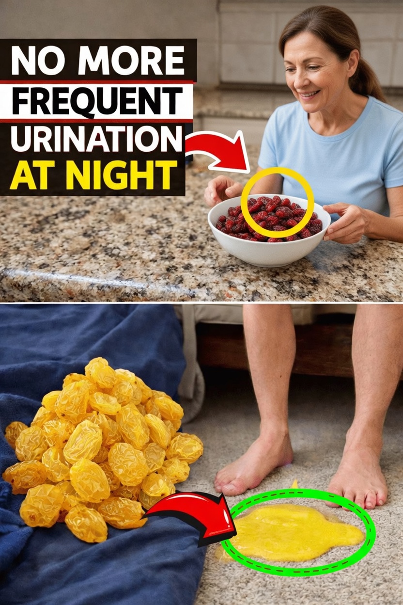 Over 60? These 3 Dry Fruits Before Bed May Help Calm Nighttime Urination and Promote Deeper Sleep