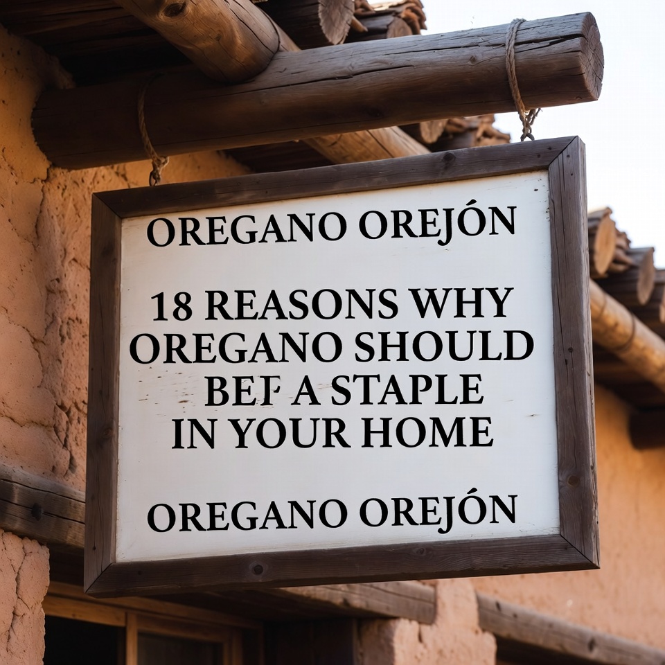18 Reasons Why Oregano (Orégano Orejón) Should Be a Staple in Your Home