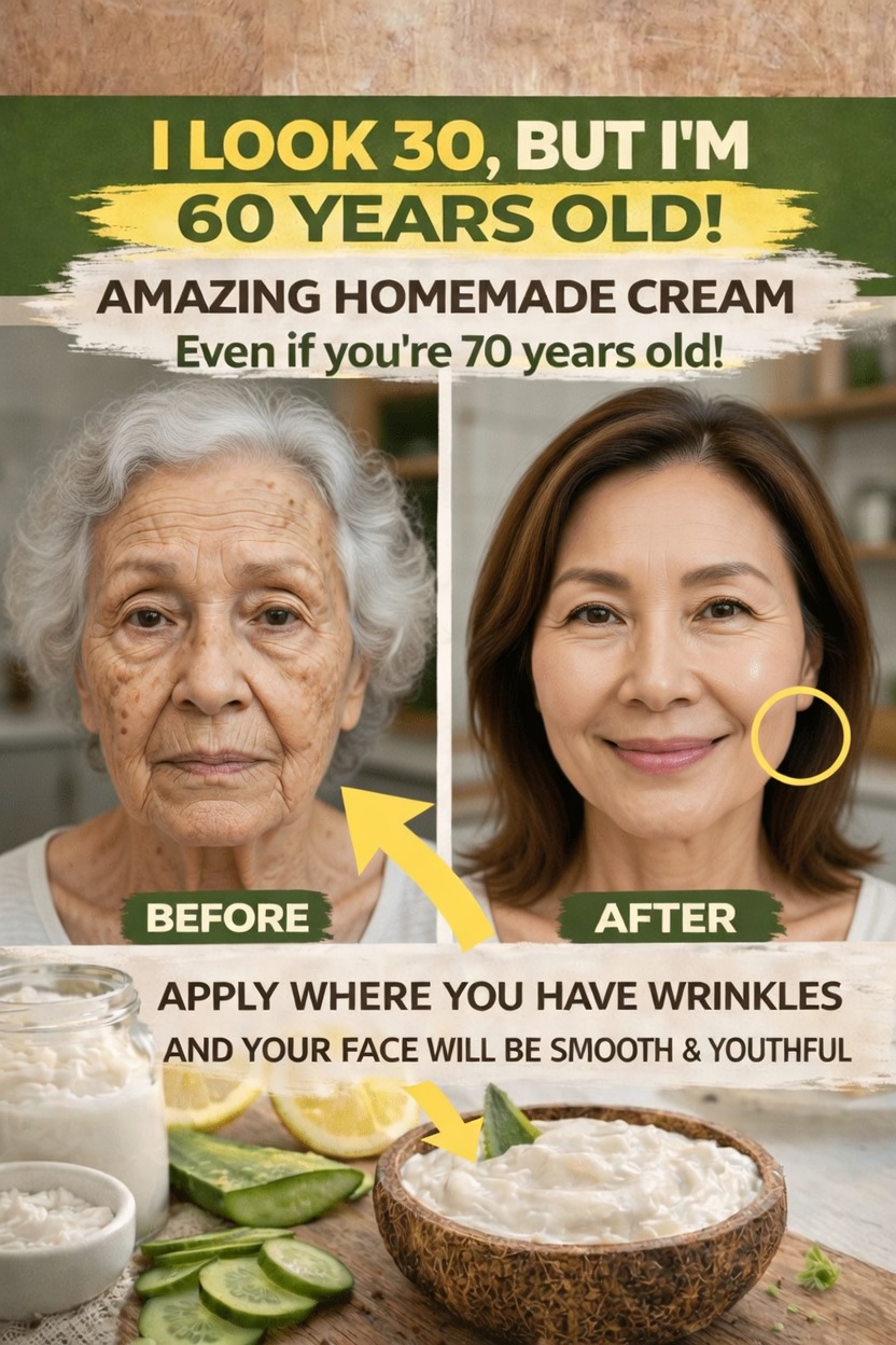 A Simple Homemade Moisturizer with Aloe Vera and Coconut Oil for Hydrated, Youthful-Looking Skin