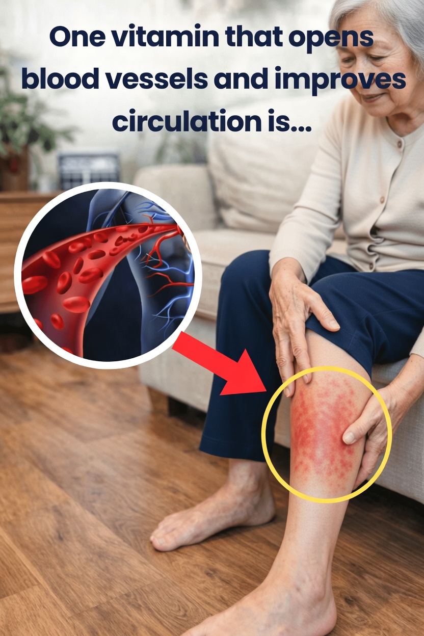 The One Vitamin That Supports Healthy Blood Flow and Vascular Wellness After 50