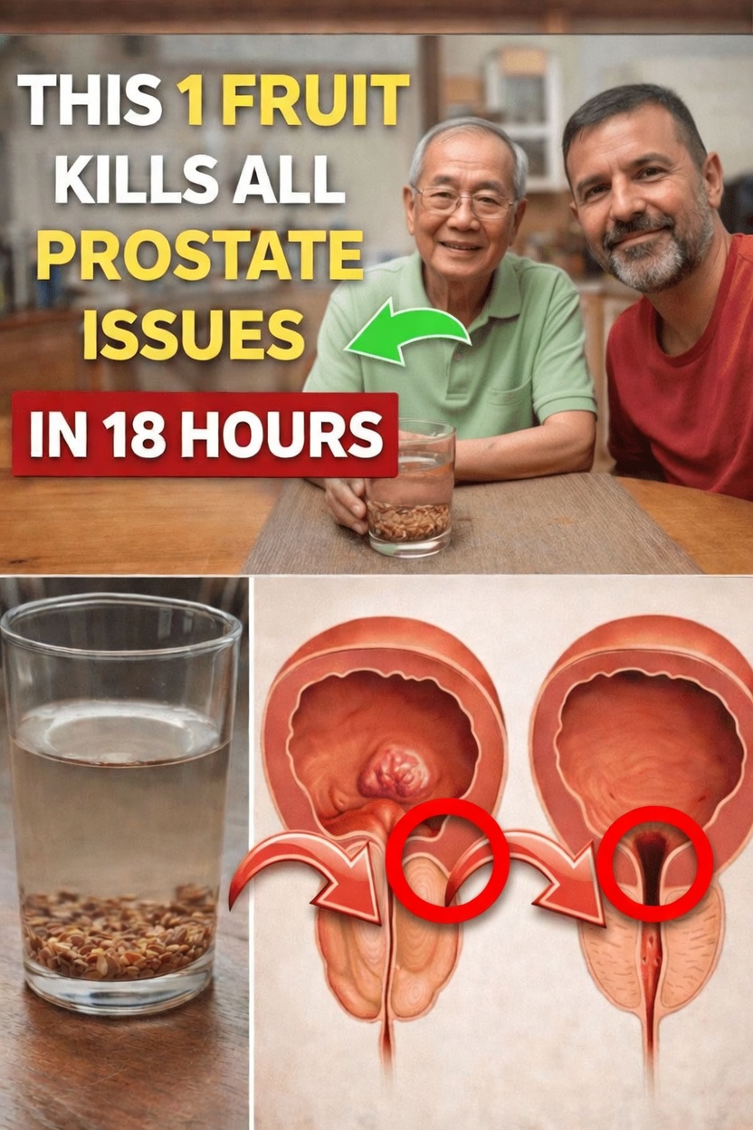 The Powerful Fruit That Shrinks Your Prostate – What No One Ever Tells You!