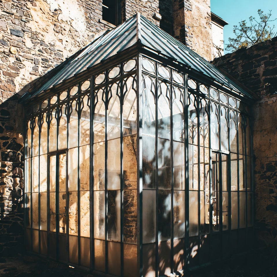 I found this at my grandmother’s house: made entirely of glass with narrowed openings all around the perimeter. What is it?