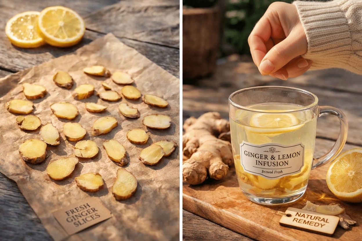 Ginger and Lemon as a Daily Wellness Habit for Supporting Comfortable Vision Naturally