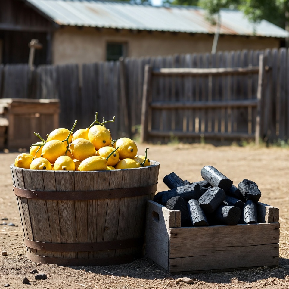 Lemon and Charcoal: The Dynamic Duo for a Natural and Affordable Lifestyle