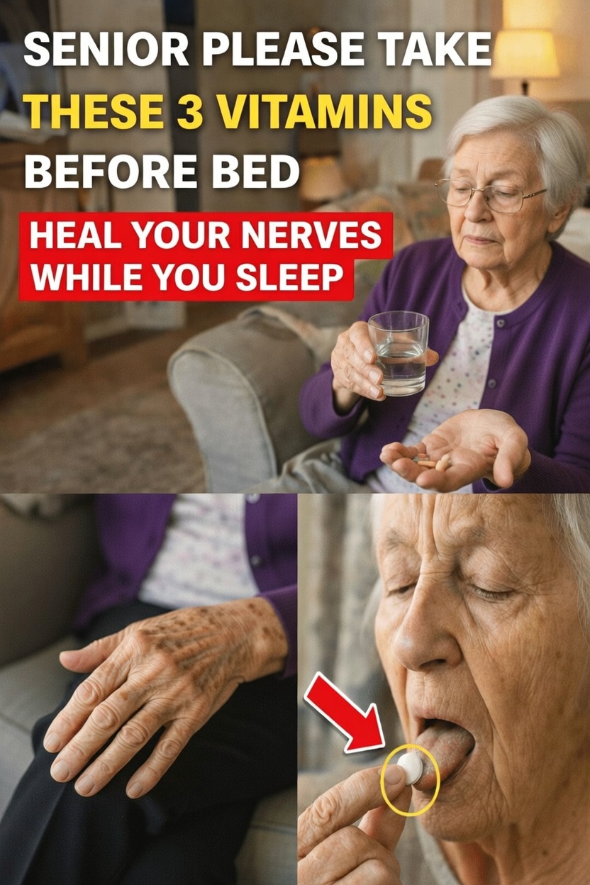 3 Bedtime Vitamins That Could Transform Leg Strength After 60