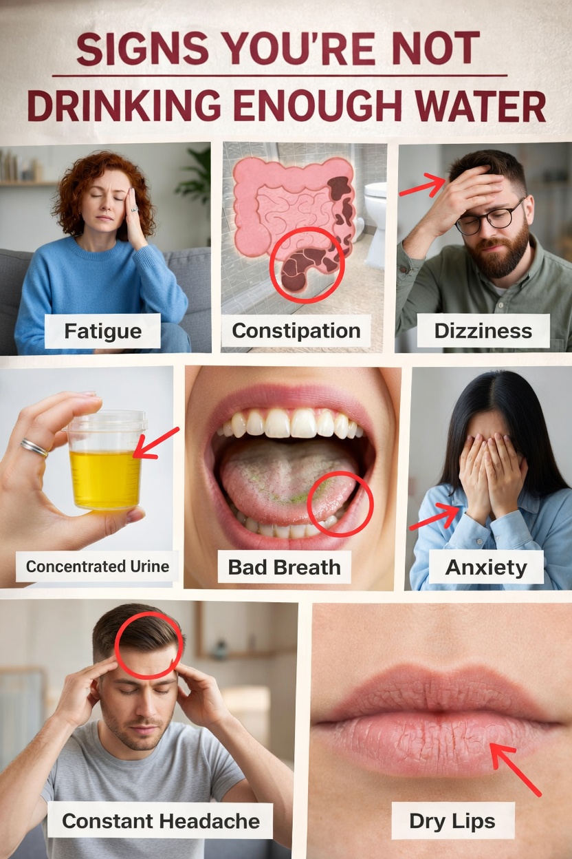 Are You Missing These Common Signs You’re Not Drinking Enough Water Every Day?