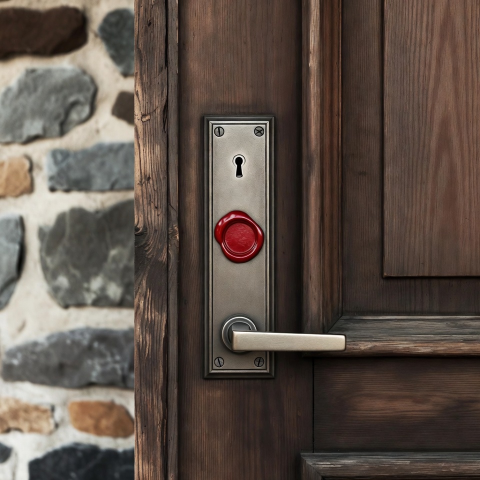 I Found Red Wax in My Door Lock—Should I Be Worried?