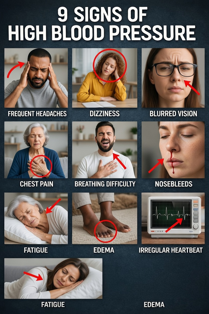 9 Surprising Signs That Could Point to High Blood Pressure – And Why You Should Pay Attention