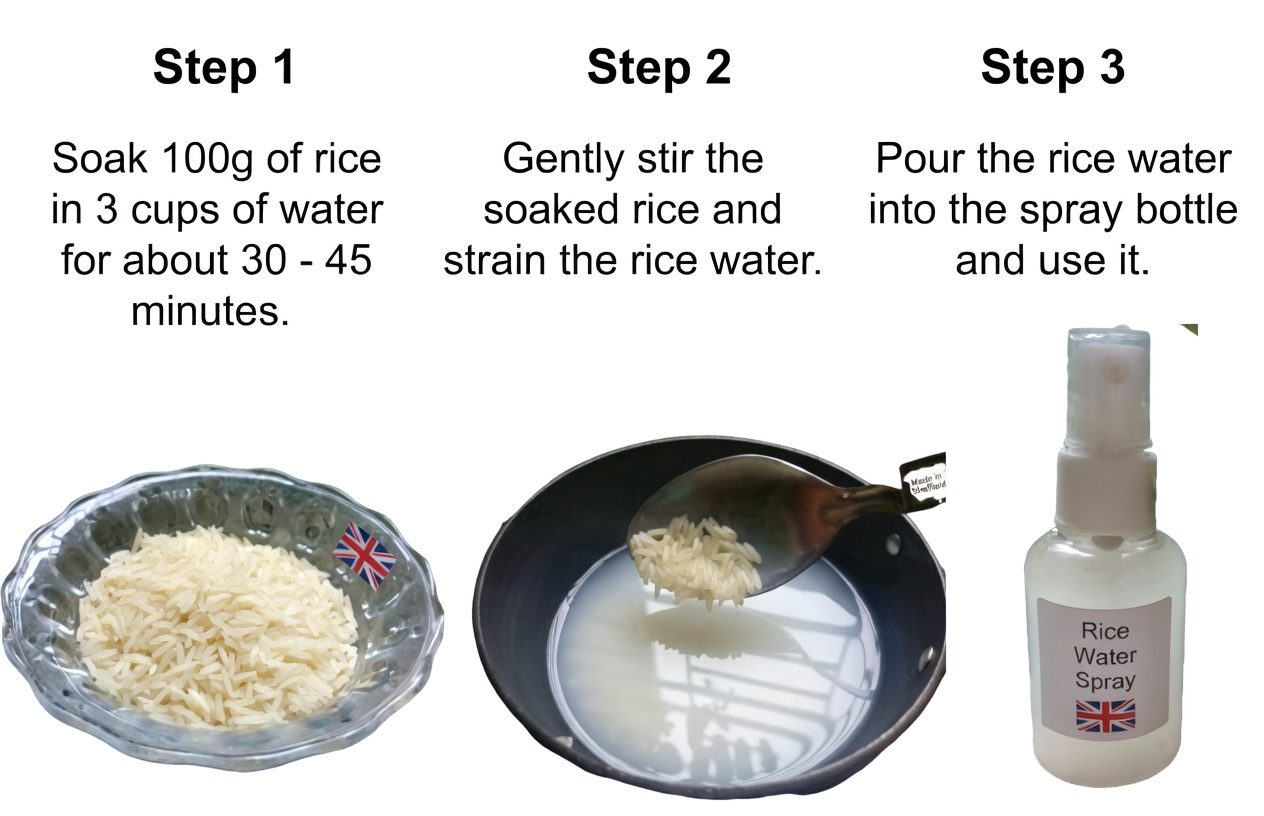 Rice Water for Hair Growth – Thick Hair with Rice Water