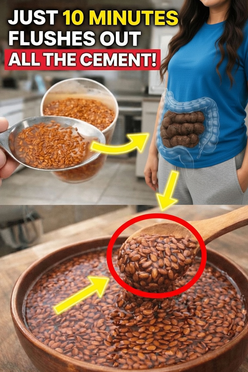 Drink Just 1 Glass and Cleanse Your Entire Colon in 10 Minutes!