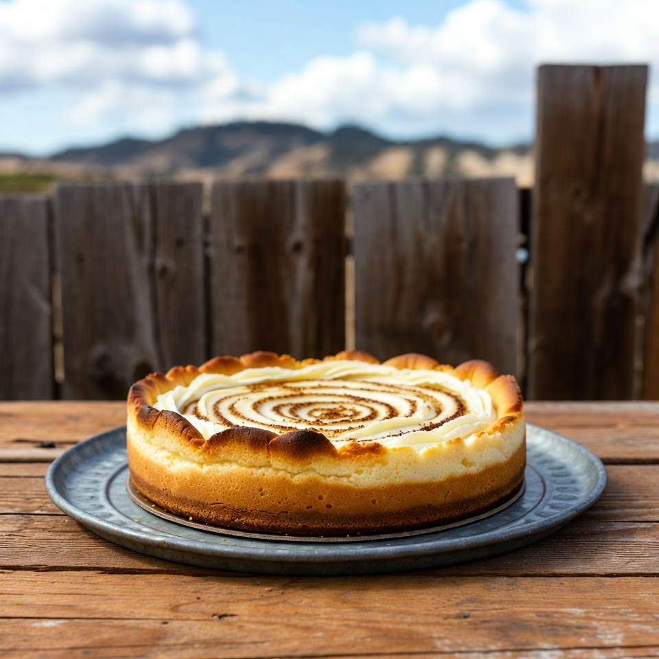 Cinnamon Roll Cheesecake