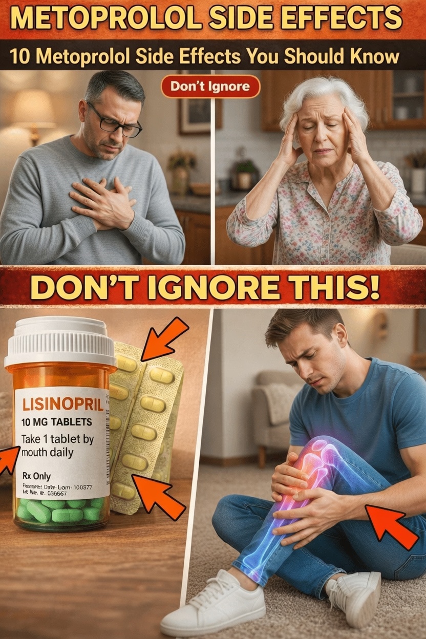 10 Important Side Effects of Metoprolol You Should Be Aware Of