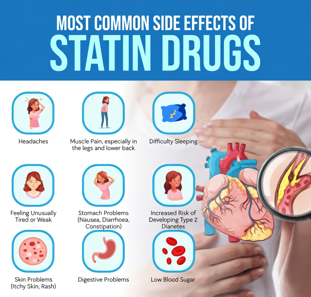 Atorvastatin Side Effects: What You Need to Know About This Common Cholesterol Medication