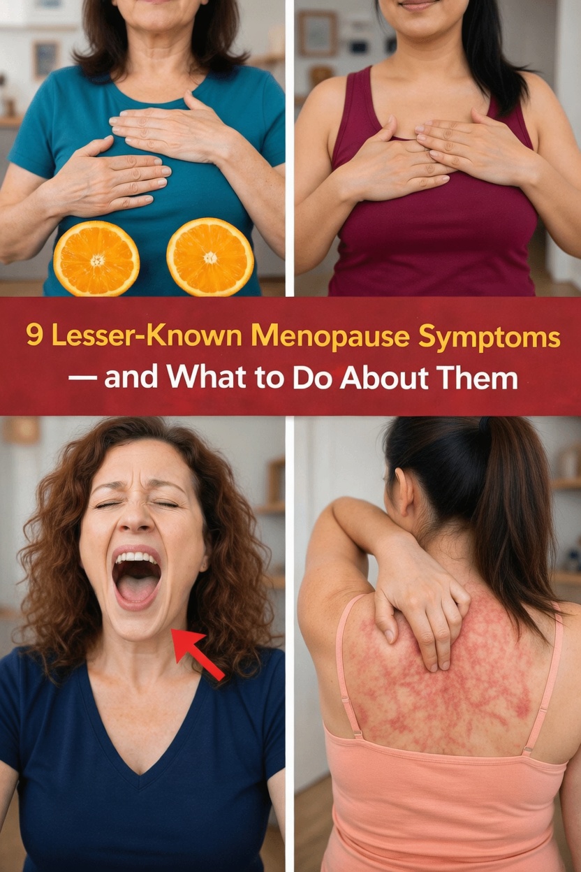 9 Surprising Menopause Symptoms You Might Not Expect — And Simple Ways to Feel More Comfortable