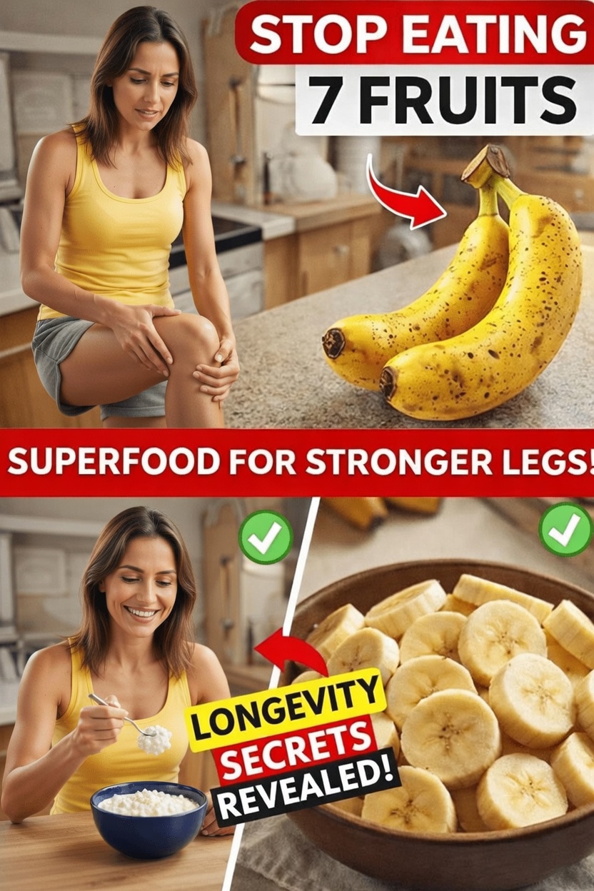 Over 60? Avoid These Fruits to Strengthen Legs
