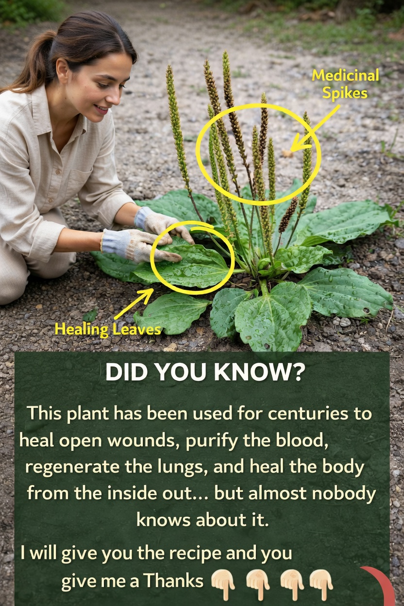Discover the Everyday Wonder of Broadleaf Plantain: A Common Plant with Surprising Traditional Uses
