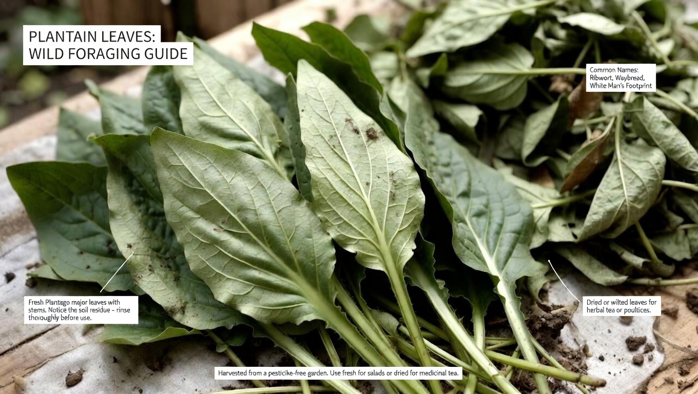 Discover the Everyday Wonder of Broadleaf Plantain: A Common Plant with Surprising Traditional Uses
