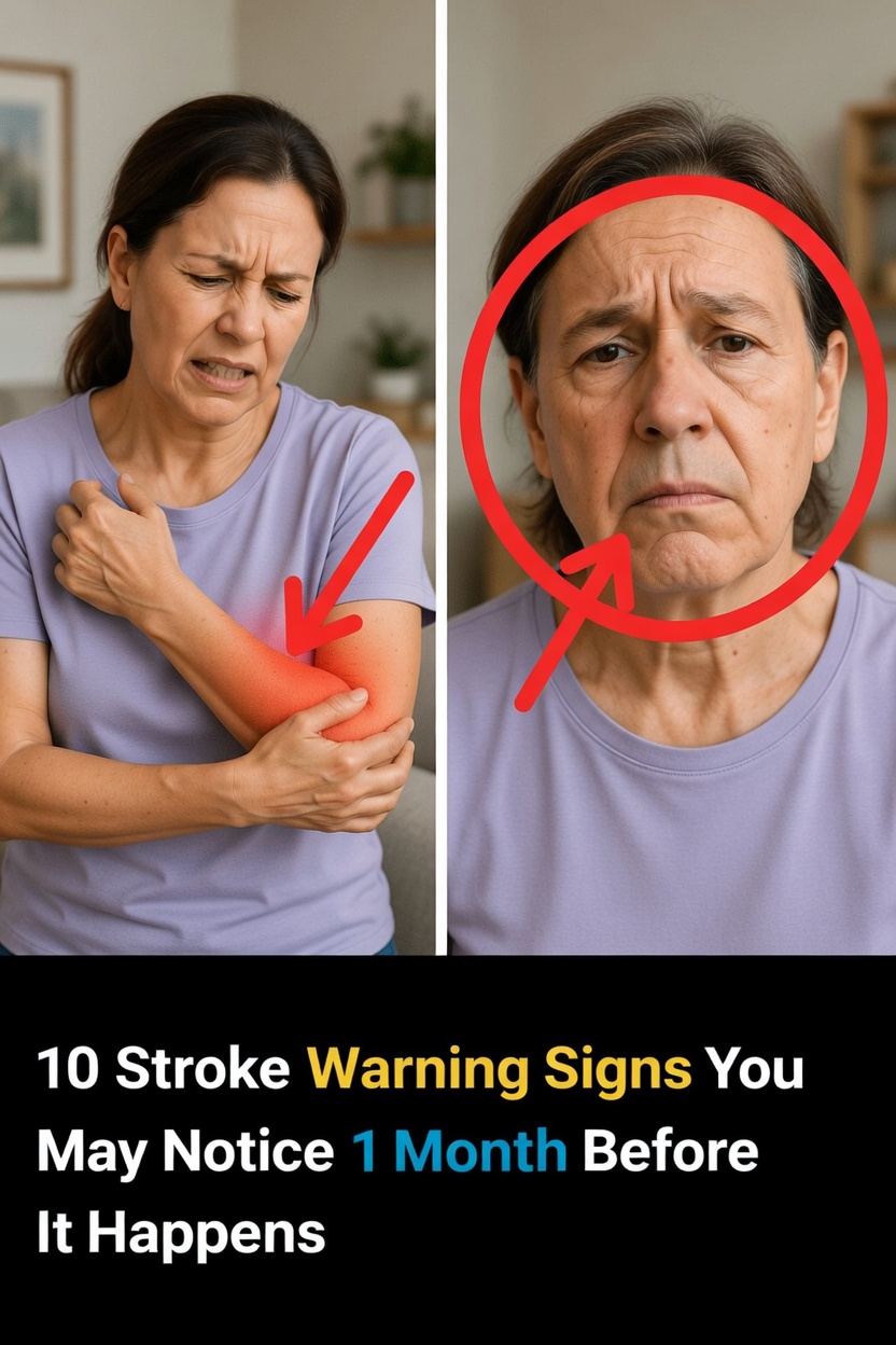 10 Stroke Warning Signs You May Notice Up to 1 Month Before It Happens – What to Watch For
