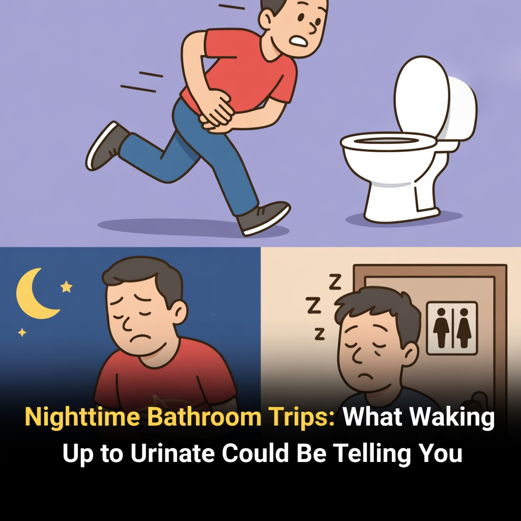 Frequent Nighttime Bathroom Trips: Could This Be a Sign of Heart Issues? What Research Reveals