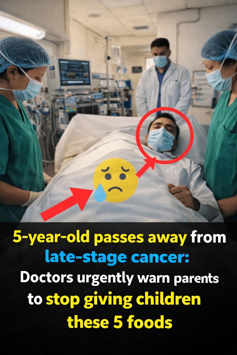 5-Year-Old Loses Battle With Cancer — Doctors Reveal 5 Foods Parents Must Never Give Their Children
