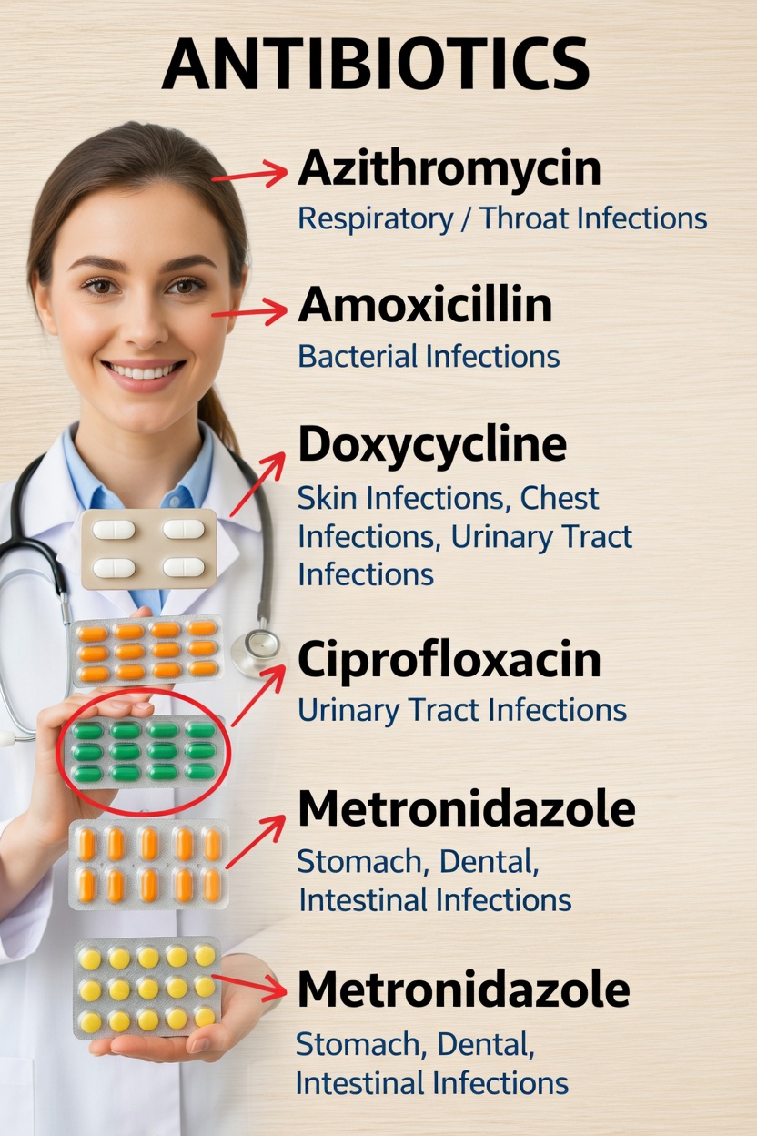 Top 5 Common Antibiotics Everyone Should Understand: Uses and Why They Matter