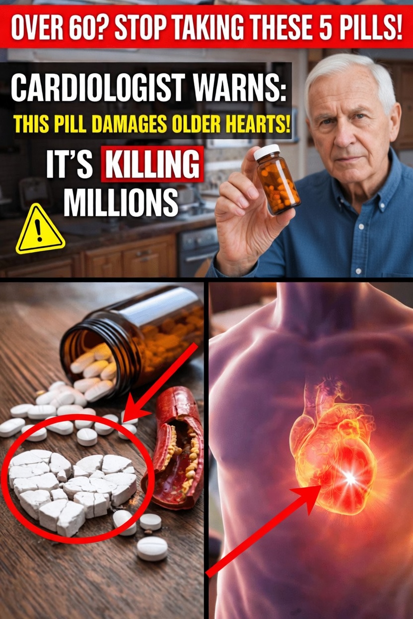 Are Common Pain Relievers Putting Your Heart at Risk After 60? What You Need to Know