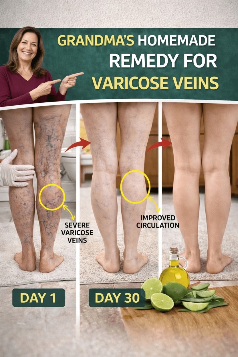 Exploring Grandma’s Simple Home Remedy: Natural Ingredients for Supporting Leg Comfort and Circulation