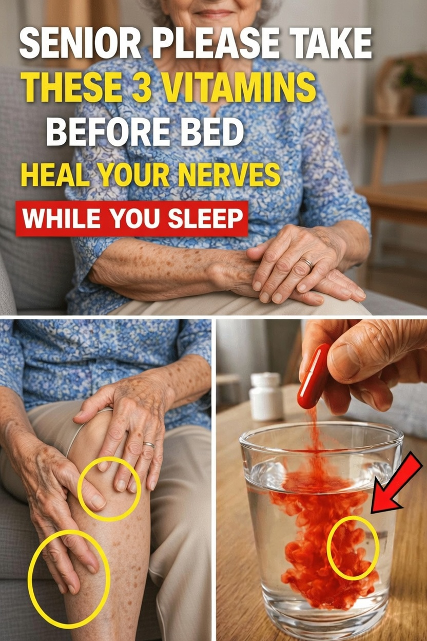 3 Bedtime Vitamins That Are Giving Seniors Stronger, Steadier Legs Overnight (Even If You’ve “Tried Everything”)