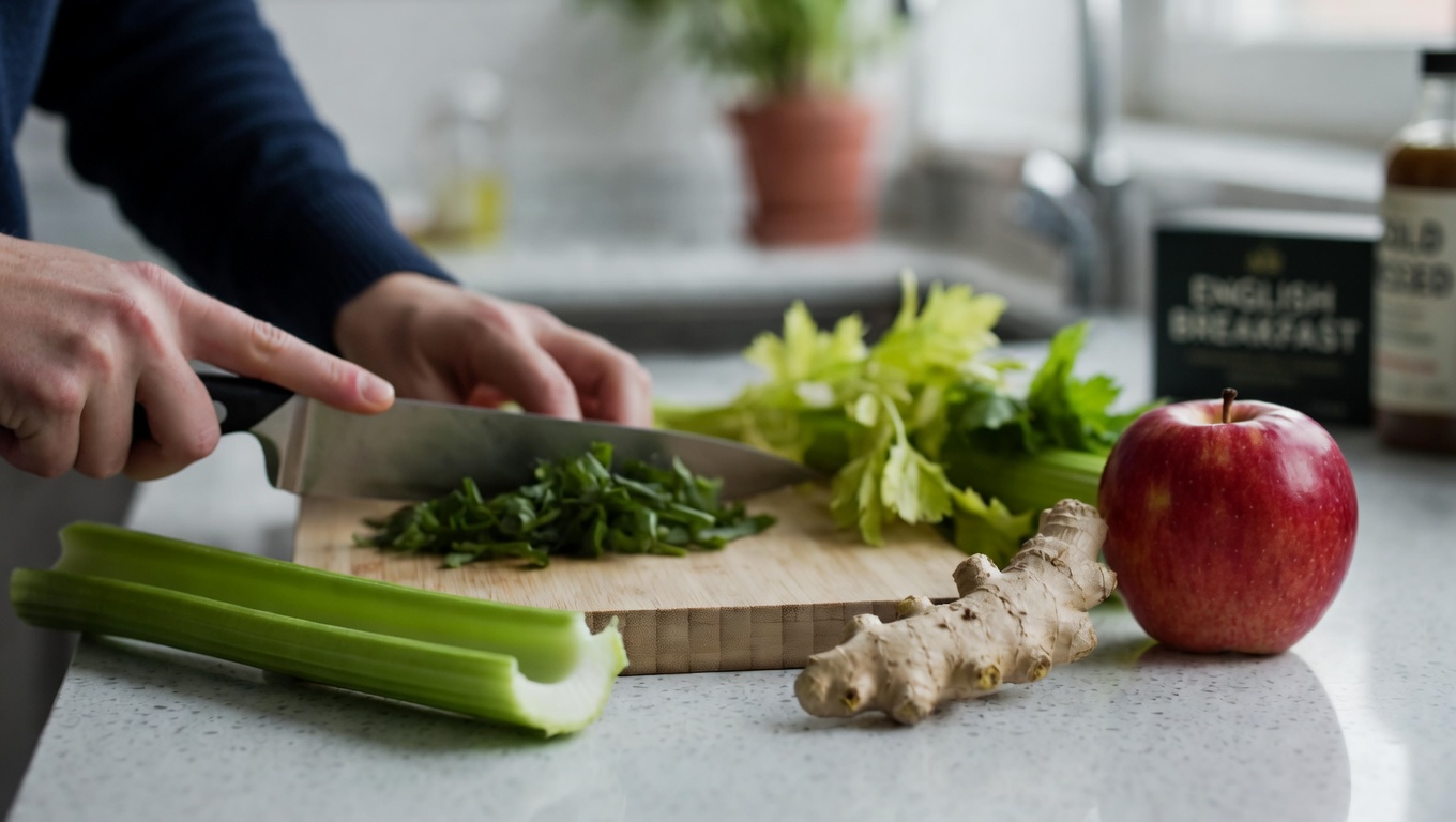 A Simple Green Smoothie to Support Your Liver Health, Blood Sugar Balance, and Overall Wellness