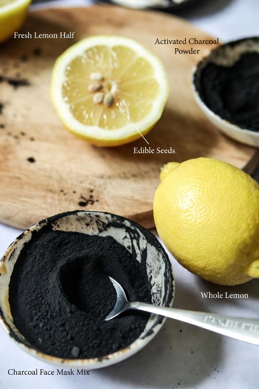 Discover How to Combine Lemon Juice and Activated Charcoal for Everyday Home Experiments