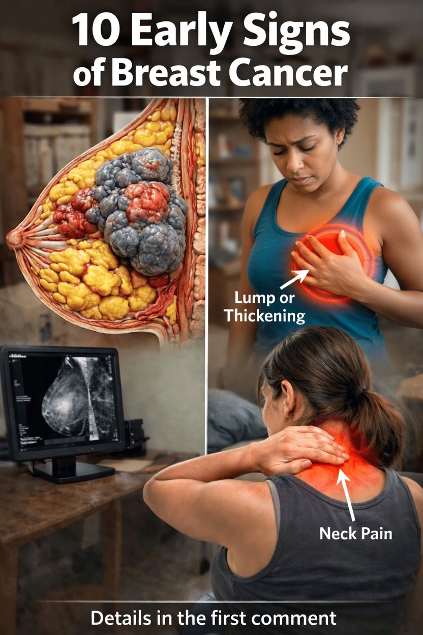10 Early Warning Signs of Breast Cancer You Should Know and Never Ignore