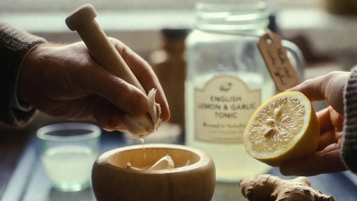 A Simple Homemade Tonic to Support Heart Health: What You Need to Know About Garlic, Ginger, Lemon, and More