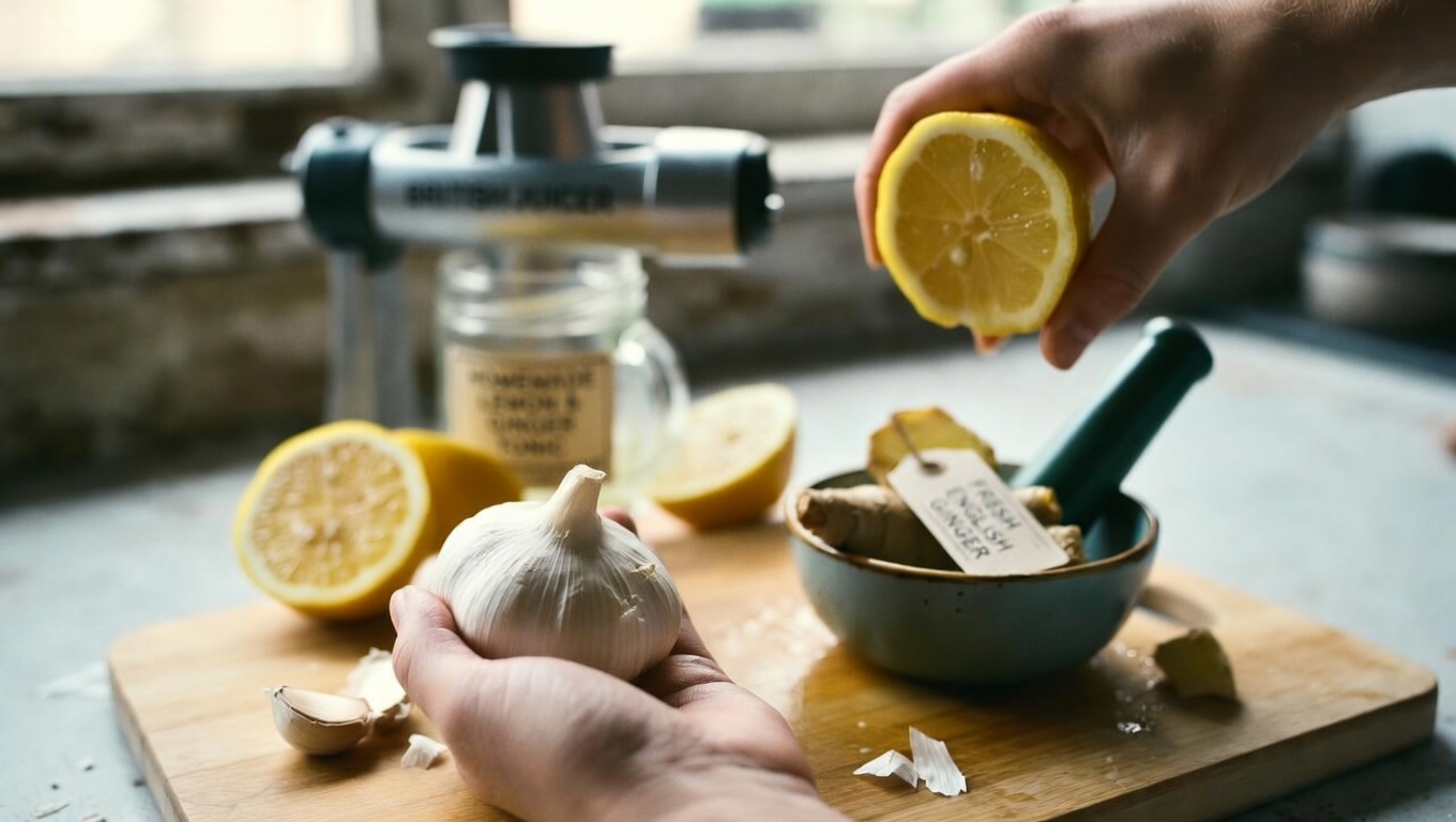 A Simple Homemade Tonic to Support Heart Health: What You Need to Know About Garlic, Ginger, Lemon, and More
