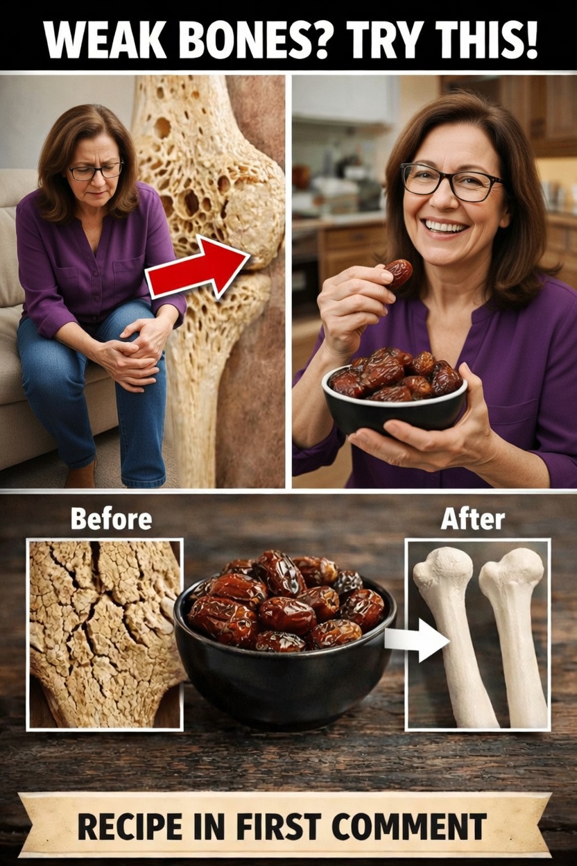 Stop Bone Loss Before It’s Too Late! Dates: A Natural Ally to Strengthen Your Body Day After Day