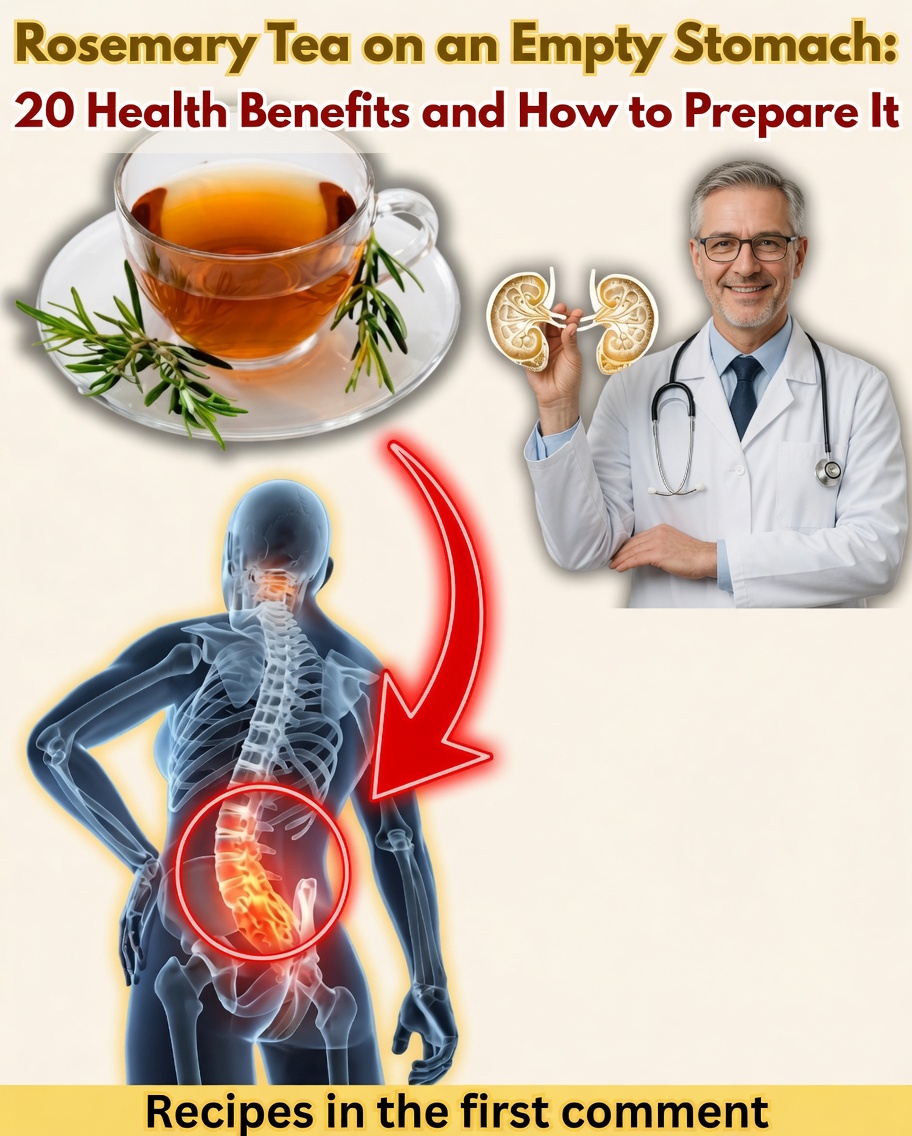 🌿 Thé de Romarin à Jeun : 7 Recettes Naturelles Puissantes pour Commencer la Journée avec Énergie