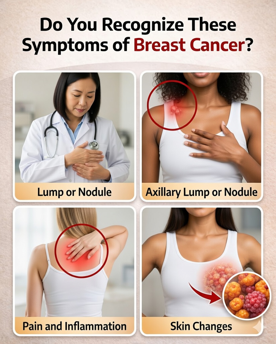 ⚠️ 10 Signes d’Alerte du Cancer du Sein à Ne Jamais Ignorer (Guide Complet)