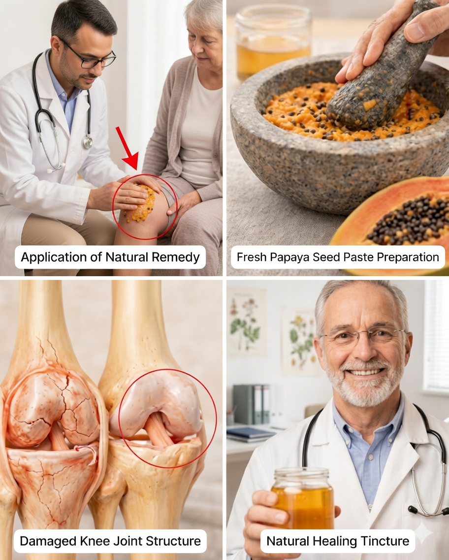 Graines de papaye : le secret naturel qui peut aider à soulager les douleurs aux genoux, au dos et à la colonne vertébrale ✨