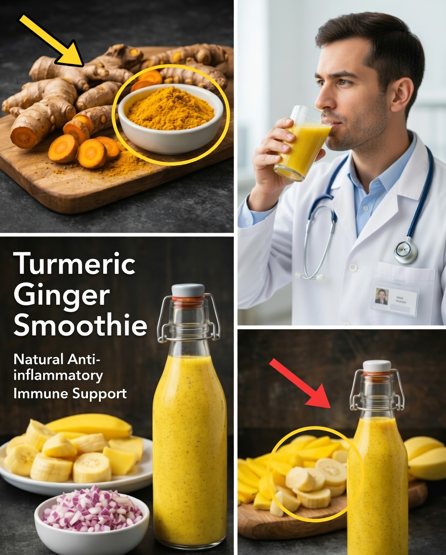 Banane, Oignon et Curcuma : Un Rituel de Cuisine Doux et Surprenant pour le Confort des Articulations et des Os