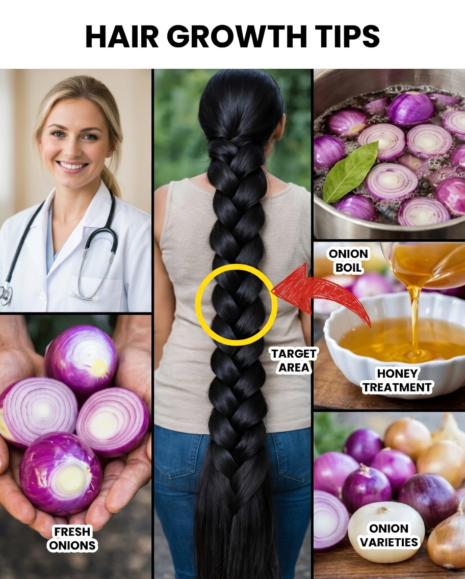 Frotter de l’oignon cru sur le cuir chevelu la nuit : le rituel capillaire surprenant dont tout le monde parle