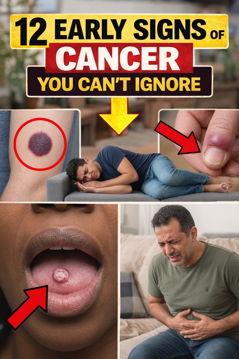 12 Early Warning Signs of Cancer You Should Never Ignore