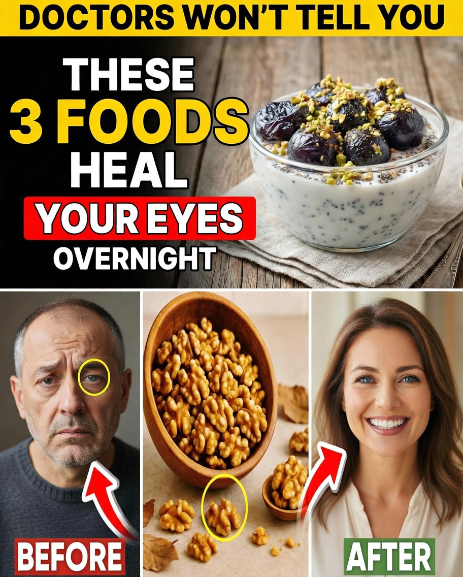 Seniors Over 60: Simple Bedtime Snacks to Support Healthy Eyes Naturally